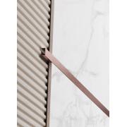 Lišta dekorační "U" Eviso bronze kartáčovaný, nerez PVD, délka 270 cm, šířka 15 mm, EXBR0001.  