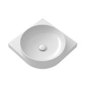 Umyvadlo Ravak Yard 45x45 cm s bílou konzolí X000001676. obr. 2