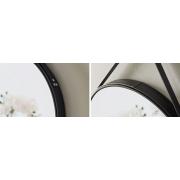 Zrcadlo Naturel 50x50 cm černá ZREM50C. obr. 3&nbsp;