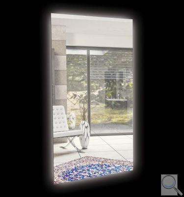Zrcadlo s LED osvětlením Naturel Iluxit 60x100 cm ZIL60100LEDP. 