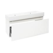 Koupelnová skříňka s umyvadlem Naturel Savona 118x43x44,8 cm bílá lesk SAVONA120BIU2. obr. 2 
