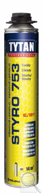 Lepidlo na pěnový polystyren STYRO 753 B1/E PU. obr. 1