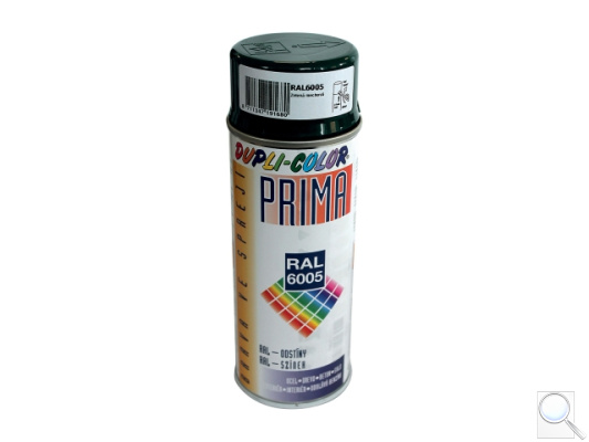 Zelená barva ve spreji RAL 6005 400 ml. 