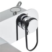 Umyvadlová baterie SAT Fusion včetně podomítkového tělesa černá SATBSFU101KPC. obr. 3&nbsp;