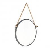 Zrcadlo Naturel 60 cm černá matná ZLAN60C (obr. 2)