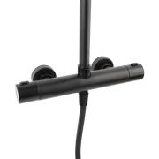 Sprchový systém SAT s termostatickou baterií černá SATSSTKBC. obr. 3&nbsp;