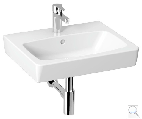 Nábytkové umyvadlo Jika Lyra Plus Viva 55x45 cm otvor pro baterii uprostřed H8103810001041. 