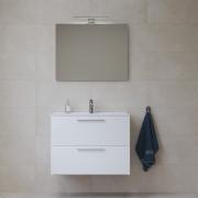 Koupelnová sestava s umyvadlem zrcadlem a osvětlením Vitra Mia 79x61x39,5 cm bílá lesk MIASET80B (obr. 5)