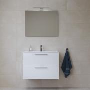 Koupelnová sestava s umyvadlem zrcadlem a osvětlením Vitra Mia 79x61x39,5 cm bílá lesk MIASET80B. obr. 5 