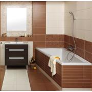 Asymetrická vana Laguna Idea Plus 160x100 cm akrylát. obr. 6&nbsp;