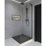 Lišta Eviso dekorační černá matná.