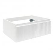 Koupelnová skříňka s umyvadlem SAT Evolution 98x30x44,8 cm bílá mat SATEVO100WMU1 (obr. 3)
