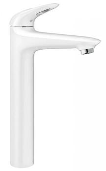 Vysoká umyvadlová baterie Grohe Eurostyle New bez výpusti Moon White / chrom 23570LS3