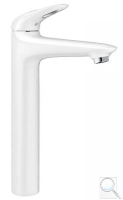 Vysoká umyvadlová baterie Grohe Eurostyle New bez výpusti Moon White / chrom 23570LS3. 
