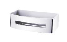 Polička SAT chrom/bílá SATDPOLCHB