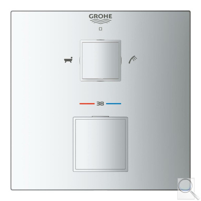 Termostat Grohe Grohtherm Cube bez podomítkového tělesa chrom 24155000. 
