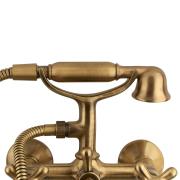 Vanová baterie Paffoni Ricordi se sprchovým setem 150 mm bronz IR023BR. obr. 4 
