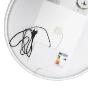 Zrcadlo s LED osvětlením, vyhřívanou fólií a senzorem Naturel Project 80x80 cm ZPRKU80LED. obr. 5&nbsp;