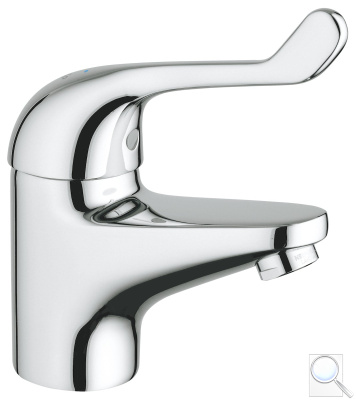 Umyvadlová baterie Grohe Euroeco bez výpusti chrom 32789000. 