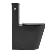 WC kombi komplet SAT Brevis vírové černé mat vario odpad SATBRE031RTORVPBKM. (3)
