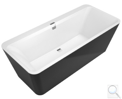 Volně stojící vana Villeroy & Boch Squaro 180x80 cm UBQ180SQE7PDT1V-01. obr. 1