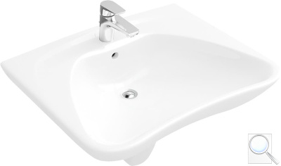 Umyvadlo Villeroy & Boch O.Novo 60x49 cm alpská bílá 71196301. obr. 1
