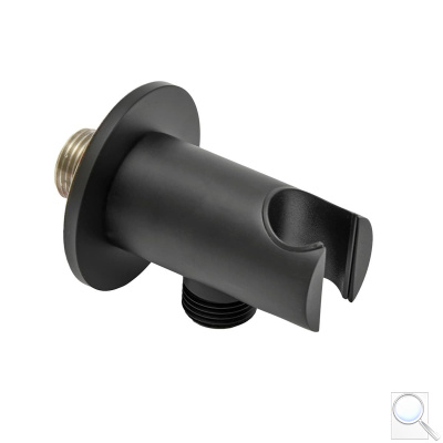 Podomítkový vývod SAT na stěnu černá matná SATBSPVD41C. obr. 1