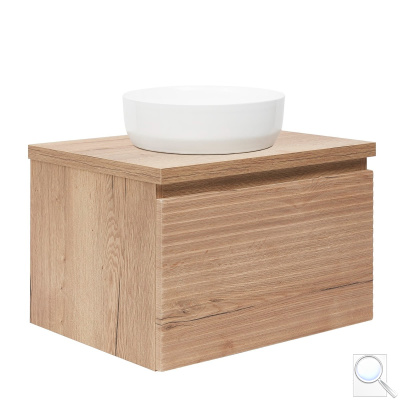 Koupelnová skříňka pod umyvadlo Naturel Savona 78x43x44,8 cm dub halifax mat SAVONA80DHD. obr. 1
