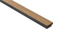 Obkladová lamela levé ukončení Fineza Slat Medium Classic oak hnědá