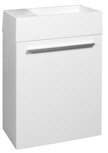 Koupelnová skříňka s umyvadlem Naturel Verona 46x26 cm bílá VERONA46WH