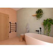 Vanová baterie SAT Fusion bez sprchového setu 150 mm páka světlé dřevo SATBSFU222DSC. (8)