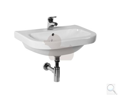 Umyvadlo Jika Deep 55x42 cm bez otvoru pro baterii H8126120001091.