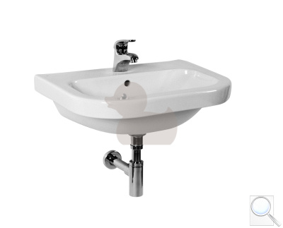 Umyvadlo Jika Deep 55x42 cm bez otvoru pro baterii H8126120001091. 
