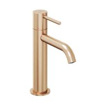 Umyvadlová baterie Ravak Espirit bez výpusti růžové zlato kartáčované mat X070347