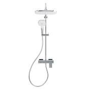 Sprchový systém SAT s pákovou baterií bílá/chrom SATSSPHP. obr. 2&nbsp;