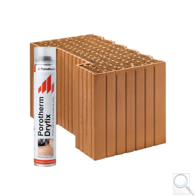 Cihla Porotherm 44 EKO+ Profi Dryfix K - Tepelněizolační broušená. obr. 1