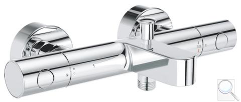 Vanová baterie Grohe Grohtherm 800 Cosmopolitan bez sprchového setu 150 mm chrom 34766000 obr. 1