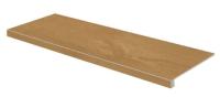 Schodová Tvarovka Rako Plank mid hnědá