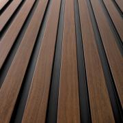 Obkladová lamela Fineza Slat Medium Dark oak hnědá. im-1200-SLAT02DO-003 