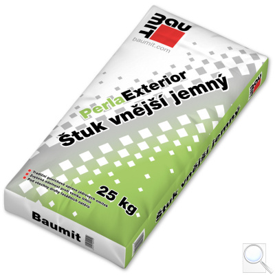 Štuková omítka PerlaExterior Baumit. 