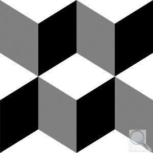 Dlažba Vitra Retromix patchwork mix barev