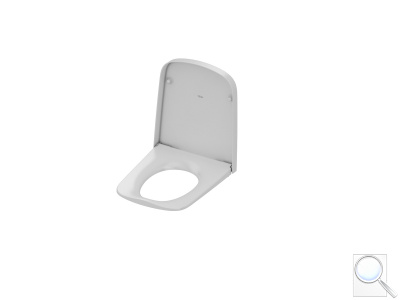 WC sedátko Tece TECEone duroplast bílá 9700600. 