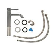 Umyvadlová baterie SAT Aurum bez výpusti broušený gun metal SATBAUR271BGM. &nbsp;(7)