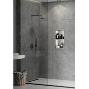 Vestavná dvojpolička SAT Aurum kartáčovaná ocel 33x63 cm SATAURN6030SBS.  (2)
