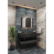 Dvojumyvadlo SAT Infinitio 120,4x46,5 cm černá mat dva otvory pro baterii SATINF212046BKM. obr. 3&nbsp;