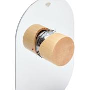 Sprchová baterie SAT Fusion včetně podomítkového tělesa dřevo SATBSFU210DS. obr. 5