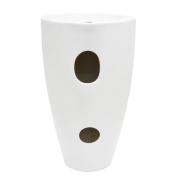 Volně stojící umyvadlo SAT Fusion 85x50 cm otvor pro baterii uprostřed SATFUS8550. obr. 5 