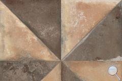 Dlažba Peronda FS Storia triangle decor mix barev - 