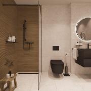 Sprchová baterie SAT Dark bez sprchového setu 150 mm černá mat SATBSDA268C. obr. 8