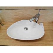 Umyvadlo na desku Glacera Vallone 58,5x38,5 cm VA5838. obr. 5&nbsp;